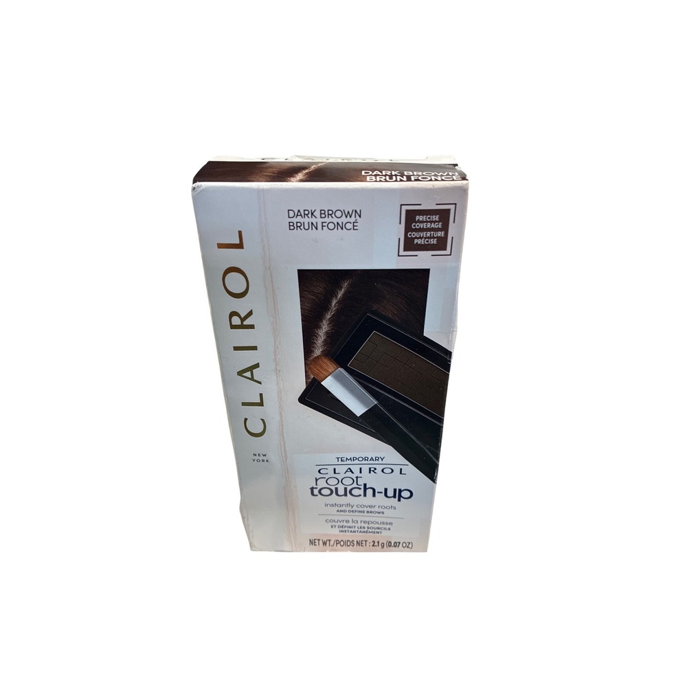 Clairol‎ Root Touch-Up Temporary Concealing Powder Datk Brown NIB